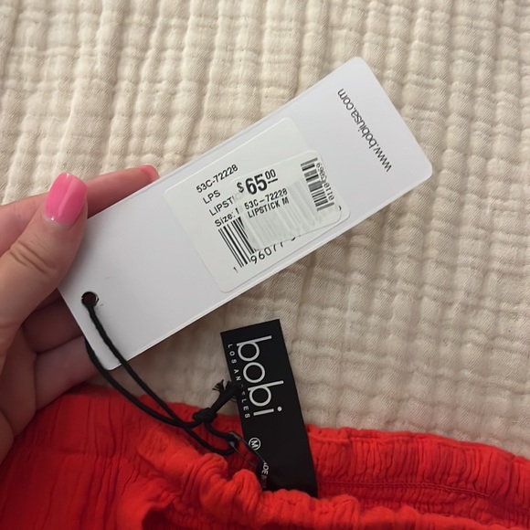 Bobi strapless smocked tube top - Picture 5 of 5